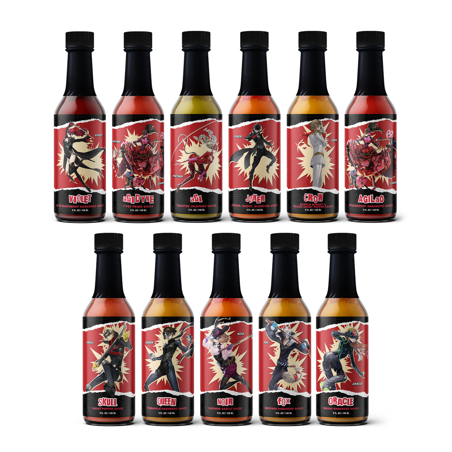 Persona 5 Royal : Hot Sauce Master Set