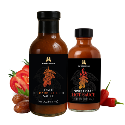 DATE BARBECUE SAUCE & SWEET DATE HOT SAUCE BUNDLE