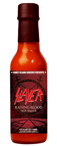 Slayer raining blood hot sauce 5oz